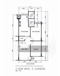 Blk 112 Tampines Street 11 (Tampines), HDB 3 Rooms #215027741